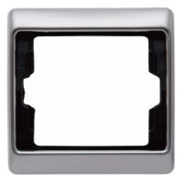 Рамка Berker 1Х нержавіюча сталь, ARSYS (13140004)