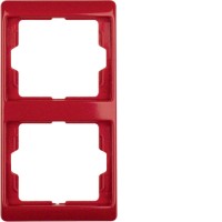 Рамка Berker 2Х червона, вертикальна, ARSYS (13230062)