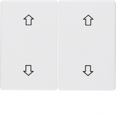 Клавиша Berker 2Х с знаком 