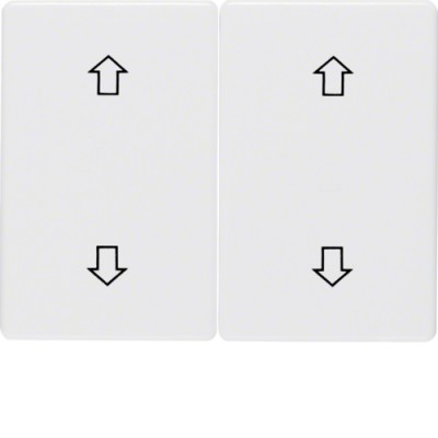 Клавиша Berker 2Х с знаком 