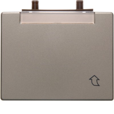 Відкидна кришка Berker з полем д/надпису, висока, бронзовий лак, ARSYS (11419011)