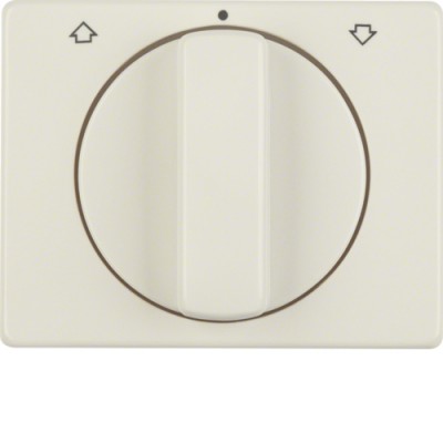 Накладка Berker поворотного выключателя для жалюзи, белая, ARSYS (10770002)