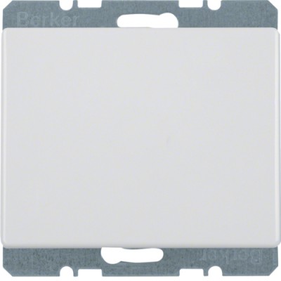 Заглушка Berker с центральной панелью, без цоколя, пол.белизна, ARSYS (10450069)