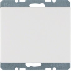 Заглушка Berker с центральной панелью, с цоколем, пол.белизна, ARSYS (6710450069)