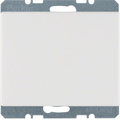 Заглушка Berker с центральной панелью, с цоколем, пол.белизна, ARSYS (6710450069)