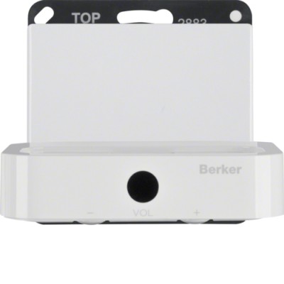 Док-станція Berker для iPod/iPhone, підлогу.білизна, ARSYS (28830069)