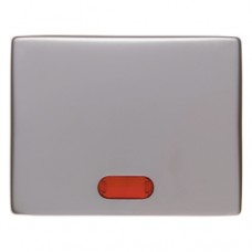 Клавиша Berker 1Х с линзами, нержавеющая сталь, ARSYS (14160004)