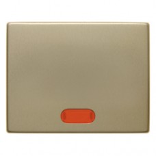 Клавиша Berker 1Х с линзами, золото, ARSYS (14160002)