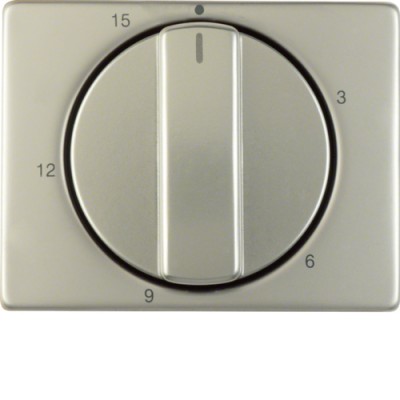 Накладка Berker для механических таймеров 0-15мин., нержавеющая сталь, ARSYS (16340104)