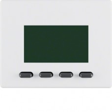 Таймер Berker Easy с дисплеем, пол.белизна, ARSYS (17350069)