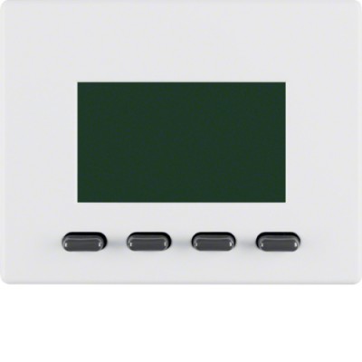 Таймер Berker Easy с дисплеем, пол.белизна, ARSYS (17350069)