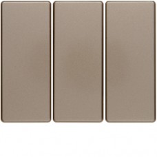 Клавиша Berker 3Х, бронзовый лак, ARSYS (14659011)