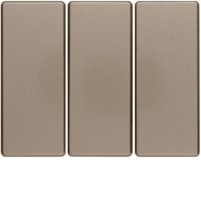 Клавиша Berker 3Х, бронзовый лак, ARSYS (14659011)