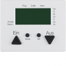 Таймер Berker с дисплеем, пол.белизна, ARSYS (17360069)