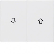 Клавиша Berker 2Х с знаком 