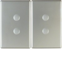 Клавиша Berker 2Х, прикручиваются, нержавеющая сталь, ARSYS (14340010)