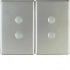 Клавиша Berker 2Х, прикручиваются, нержавеющая сталь, ARSYS (14340010)