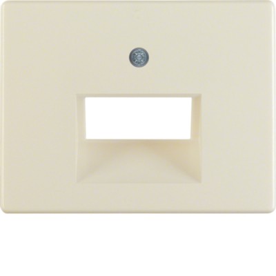 Накладка Berker для розетки UAE/E-DAT, біла, ARSYS (14090002)
