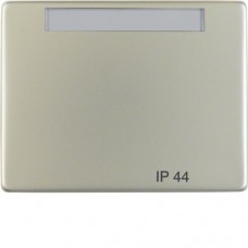 Клавиша Berker с полем д/надписи нержавеющая сталь, ARSYS IP44 (14361004)