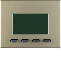 Таймер Berker Easy с дисплеем, бронзовый лак, ARSYS (17359011)