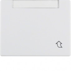 Відкидна кришка Berker з полем д/надпису, висока, підлогу.білизна, ARSYS (11410069)
