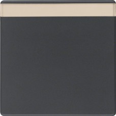 Клавіша Berker 1Х з полем д/надпису, антрацит, Q. х (16266086)