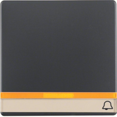 Клавиша Berker 1Х с линзой с полем д/надписи с знаком 