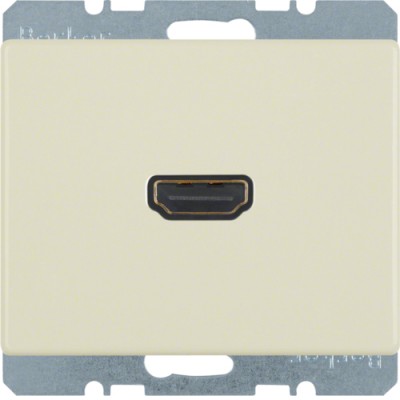 HDMI-Розетка Berker, біла, ARSYS (3315420002)