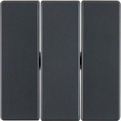 Клавиша Berker 3Х, антрацит, Q.х (16656086)