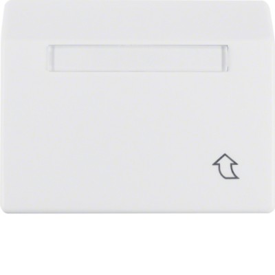 Рамка Berker 1Х з кришкою з полем д/надпису, високий варіант, підлогу.білизна, ARSYS (11550169)