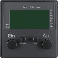 Таймер Berker з дисплеєм та підключенням датчика, антрацит, Q. х (17386086)