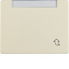 Відкидна кришка Berker з полем д/надпису, плоска, біла, ARSYS (11400002)