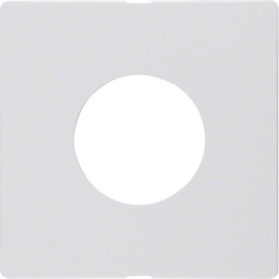 Накладка Berker для нажимной кнопки и светового сигнала Е10, пол.белизна, Q.х (11246089)