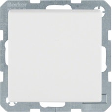 Розетка Berker с з/к, крышка, защ.контактов, 16А/250В, пол.белизна, Q.х (47516079)