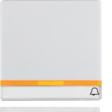 Клавиша Berker 1Х с линзой с полем д/надписи с знаком 