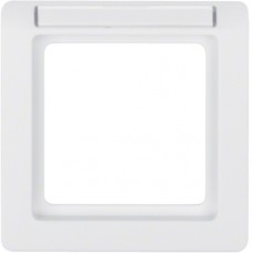 Рамка Berker 1Х з полем для напису, підлогу.білизна, Q. 1 (10116019)