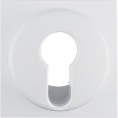 Накладка Berker для замочного выключателя, пол.белизна, Q.х (15076089)