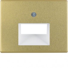 Накладка Berker для розетки UAE/E-DAT, золото, ARSYS (14100002)