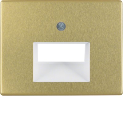 Накладка Berker для розетки UAE/E-DAT, золото, ARSYS (14100002)
