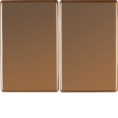 Клавиша Berker 2Х, медь, ARSYS COPPER MED (14340007)