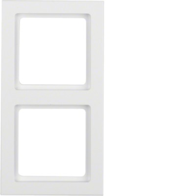 Рамка Berker 2Х підлогу.білизна, Q. 3 (10126099)