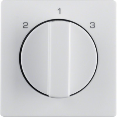 Центр.панель Berker для 3-уровн.выключателя 1-2-3, пол.белизна, Q.х (10846089)