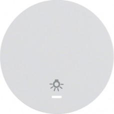 Клавиша Berker 1Х с линзой с знаком 