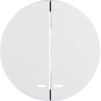 Клавиша Berker 2Х с линзой, пол.белизна, R.x (16272089)