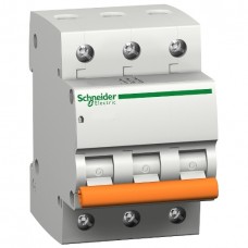 Автоматический выключатель Schneider Electric BA63 3P 10A 4,5кА C (11222)