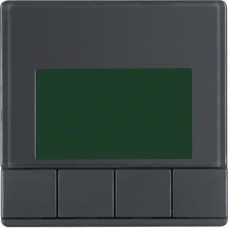 Таймер Berker Easy с дисплеем, антрацит, Q.х (17356086)