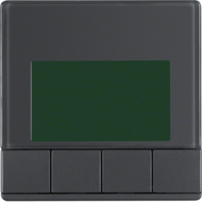 Таймер Berker Easy с дисплеем, антрацит, Q.х (17356086)