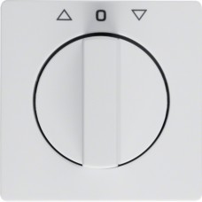 Накладка Berker поворотного выключателя для жалюзи, пол.белизна, Q.х (10806089)