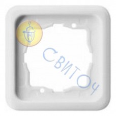 13012112 Рамка 1Х біла REGINA