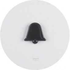 Клавиша Berker 1Х с линзой и рельефным знаком знаком 